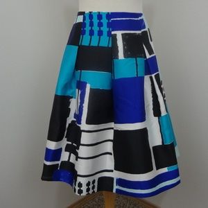 NWT Lane Bryant A-Line Pleats Skirt Plus Size 28